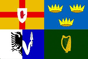 Ireland Provinces Flags, Provinces of Ireland Flags, Irish Provinces Flags, Connaught Flag ...