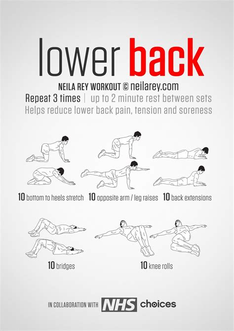 Nhs Lower Back Pain Exercises Pdf