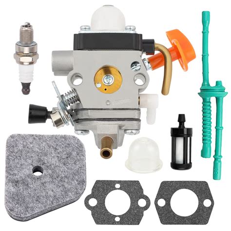 Buy Carburetor Air Filter Spark Plug Carb Adjustment Tool Tune Up Parts Kit for Stihl FS87 FS90 ...