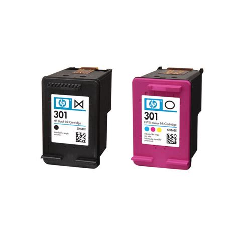 HP 301 Black and Colour Ink Cartridge Dual Pack - N9J72AE | Now on Staples