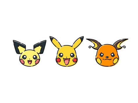 Pikachu Evolution by Fajar Ardianto AS on Dribbble