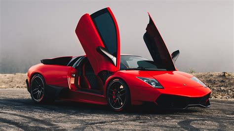 Red Lamborghini Wallpaper