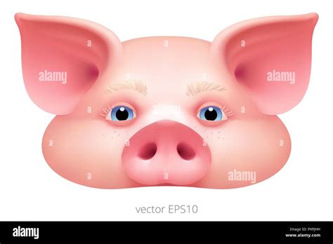 Pig snout mask hi-res stock photography and images - Alamy