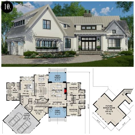 12 Modern Farmhouse Floor Plans - Rooms For Rent blog