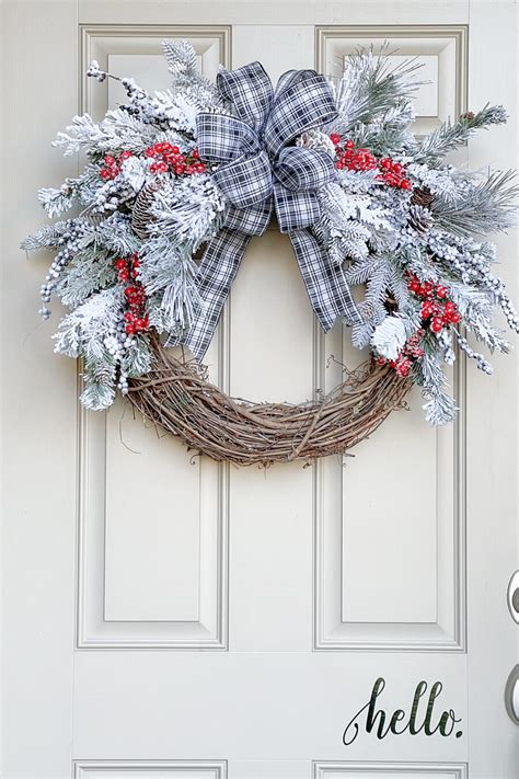 40 Beautiful DIY Christmas Wreaths to Match Your Style