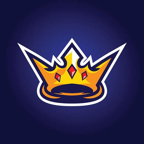 Crown Esports Logo 5640161 Vector Art at Vecteezy