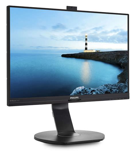 24" Philips LCD Monitor with PowerSensor + Pop Up Webcam | at Mighty Ape NZ