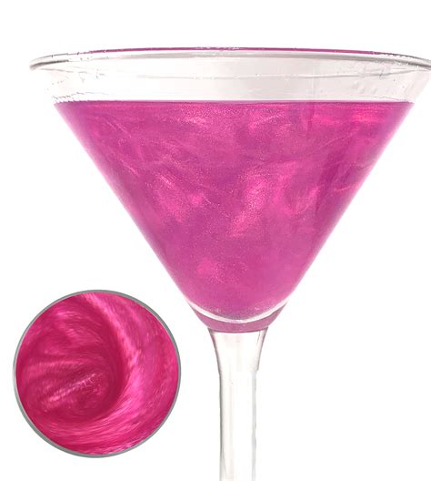 Snowy River Pink Cocktail Glitter, cocktail glitter, natural drink glitter, cocktail decorating ...