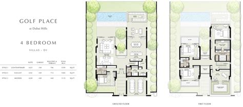 Dubai Hills Villas Floor Plans - floorplans.click