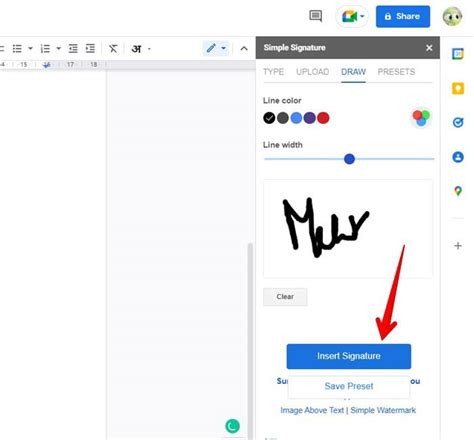 How to Add a Written Signature to Google Docs - Make Tech Easier