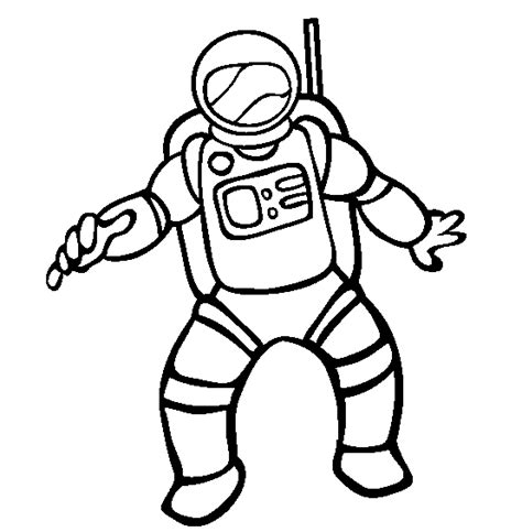 Cartoon Astronaut Drawing - Kenmure