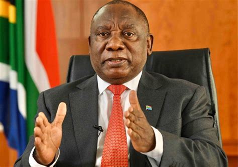 President Ramaphosa Speech Today / Watch Live: President Ramaphosa addresses the nation on SA ...