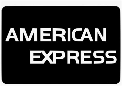 American Express - - American Express Logo Black - 980x644 PNG Download - PNGkit