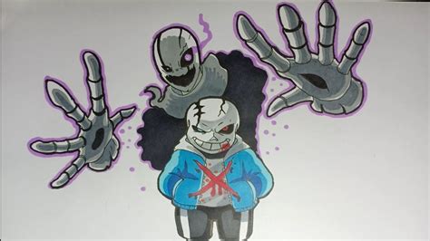 How To Draw Sans Undertale Thử Thách Chế Last Breath Phase 4 Undertale Gaster, Undertale Fanart ...