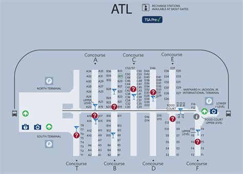 Atlanta Terminal Map Delta - Draw A Topographic Map