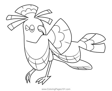 Oricorio Sensu Style Pokemon Coloring Page for Kids - Free Pokemon Printable Coloring Pages ...