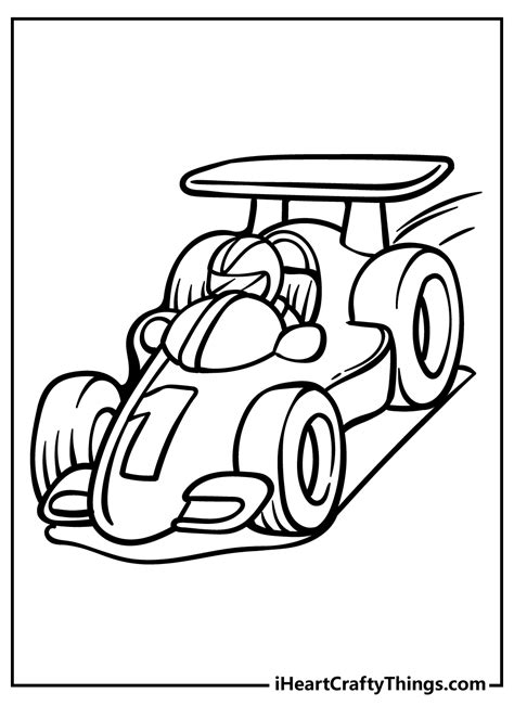 Free Printable Race Car Coloring Sheets - Printable Form, Templates and Letter