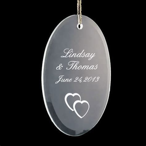 Personalized Glass Ornaments