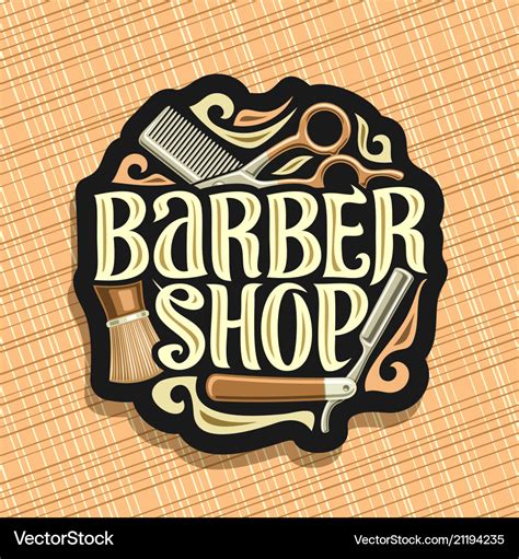 Barber Shop Logo Design Barber Shop Logo Royalty Free Vector Image | Images and Photos finder