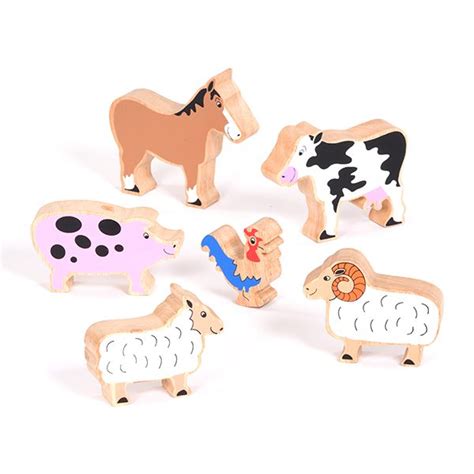 Wooden Farm Animals Set - Amazadesign