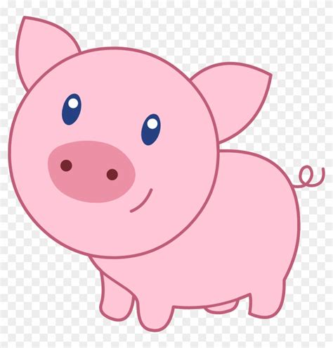 Cute Cartoon Pig Clipart - Cute Cartoon Pig Face - Free Transparent PNG Clipart Images Download