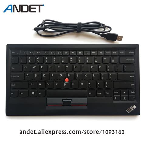 Genuine Original Lenovo ThinkPad Compact Bluetooth Wireless US Keyboard 0B47189 with USB Charge ...