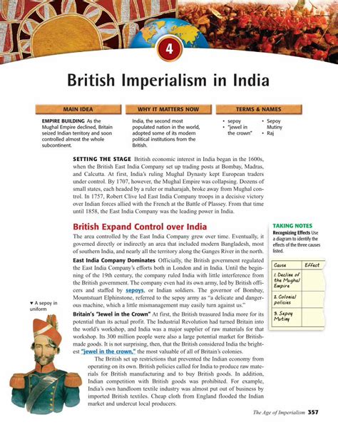 (PDF) British Imperialism in India · British Imperialism in India Recognizing Effects Use a ...