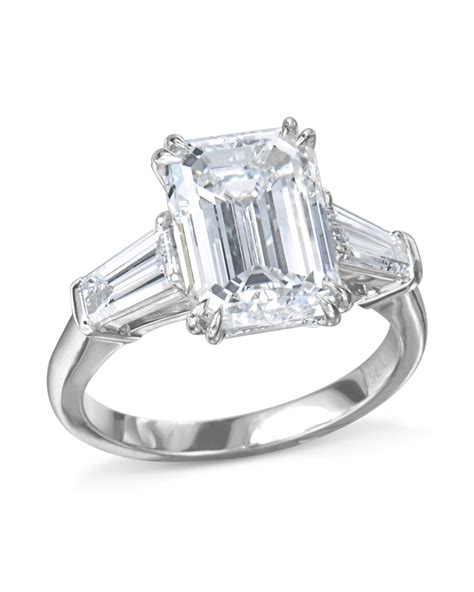 Emerald Cut Diamond Ring - Turgeon Raine