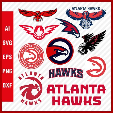 Atlanta Hawks Logo SVG - Hawks SVG Cut Files, Hawks PNG Logo - Inspire Uplift