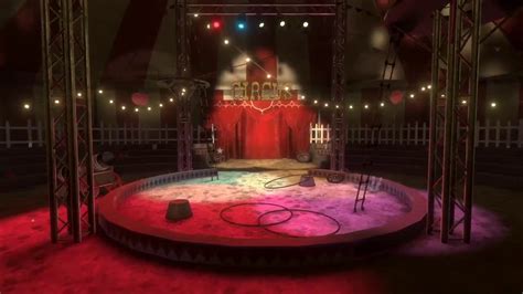 Circus Tent Interior Environment - YouTube