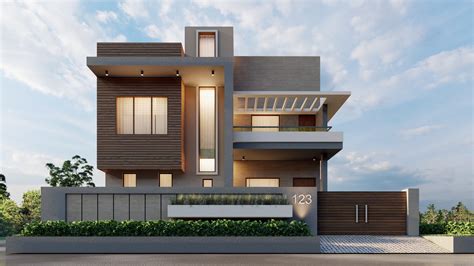 20 Best 3D Elevation For Façade Design - Aastitva