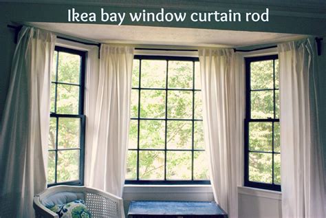 Bay Window Curtain Rod