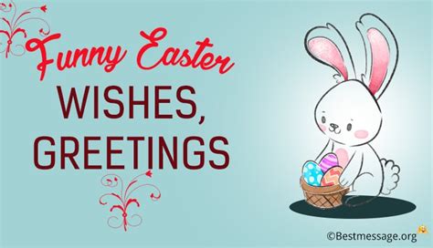 Funny Easter Wishes, Greetings | Easter Messages for Everyone