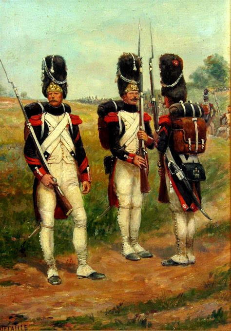 French "Old Guards" Grenadiers of the Imperial Guards- by Edouard Detaille Military Units ...