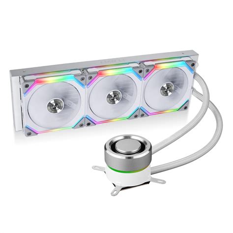 Buy Lian Li GALAHAD AIO 360 RGB UNI FAN SL120 EDITION WHITE - Triple 120mm Addressable RGB Fans ...