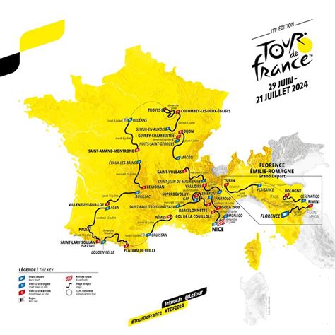 2024 Tour De France Stages - Rycca Clemence