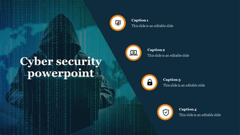 Best Cyber Security PowerPoint Slide Template Designs