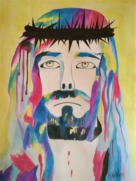 Jesus Watercolor at PaintingValley.com | Explore collection of Jesus Watercolor