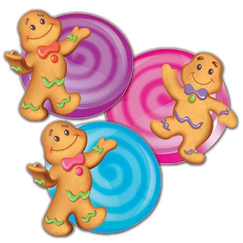 Candy Land Assorted Paper Kids Cut Outs | Eureka School Candyland Birthday, Candyland Party ...