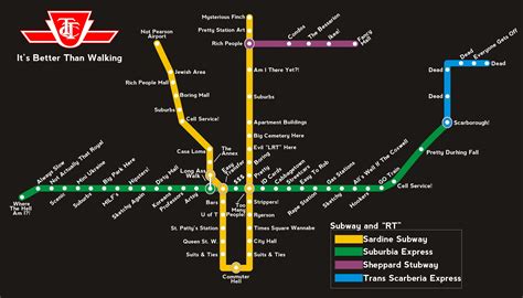 Printable Toronto Subway Map - Printable Word Searches