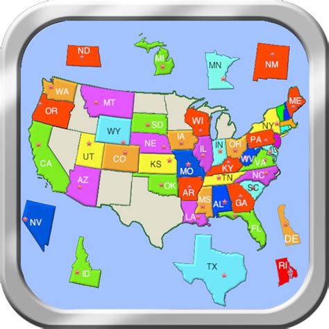 United States Puzzle Map on the App Store