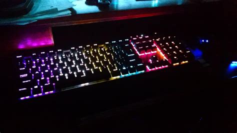 I just got a new RGB keyboard. The first thing that I did was set it to the mane 6 colors. : r ...