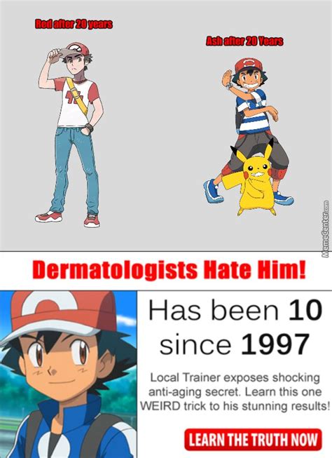 Pokemon Ash Ketchum Memes