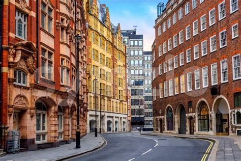 Historical buildings in London city center, England, UK stock photo image : 143871 - Symzio