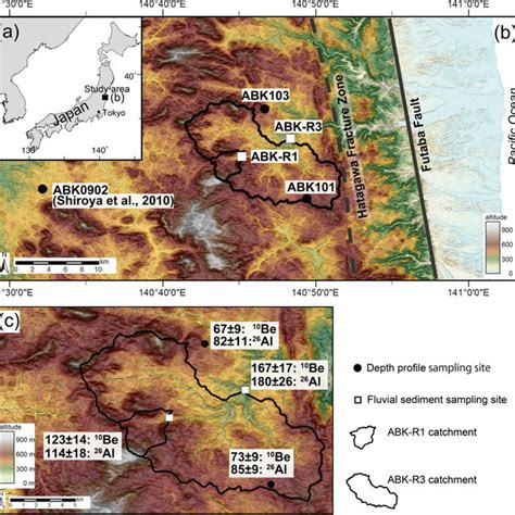 The sampled saprolite. (a) Plastic tubes were placed into the granitic... | Download Scientific ...