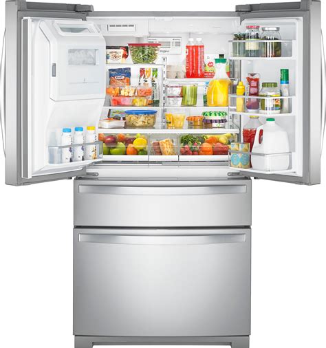 Whirlpool WRX986SIHZ 26 cu. ft. French Door Refrigerator in Fingerprint Resistant Stainless ...