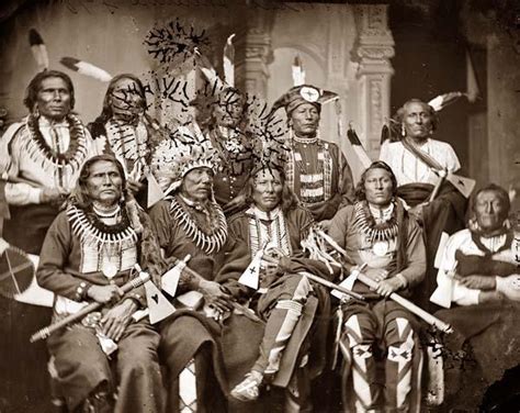 Great Native American Chiefs | Group of Native American Chiefs · Online Exhibits