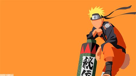 5120x2880 Resolution Naruto Uzumaki Minimalist 5K Wallpaper - Wallpapers Den