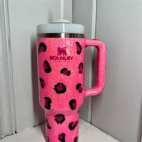 Stanley Cup Pink Glitter - Etsy