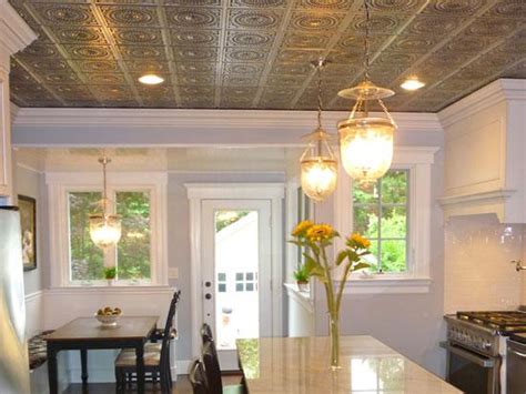 Kitchen Ceiling Tile Ideas | Shelly Lighting